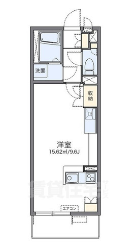 大和郡山市九条町のマンションの間取り