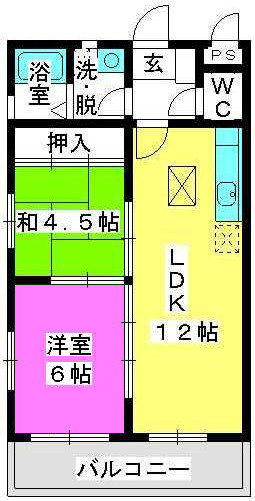 コンフォート姪浜の間取り