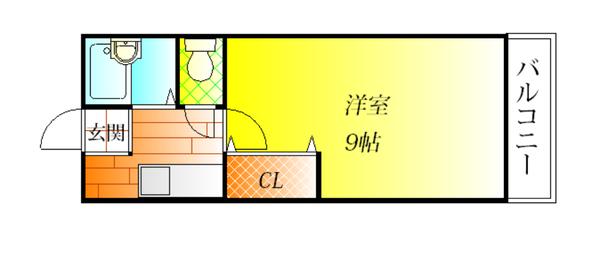 藤井寺市藤ケ丘のマンションの間取り