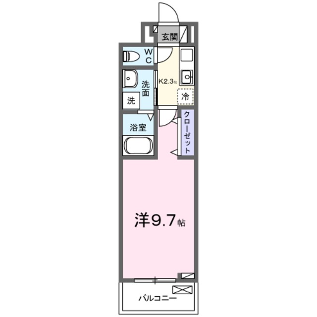 クルールの間取り