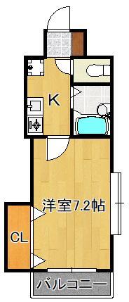アクス敷島２１の間取り