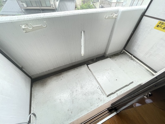 バルコニー　※別部屋の写真です