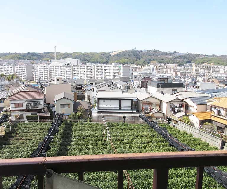 眺望　西側の風景。