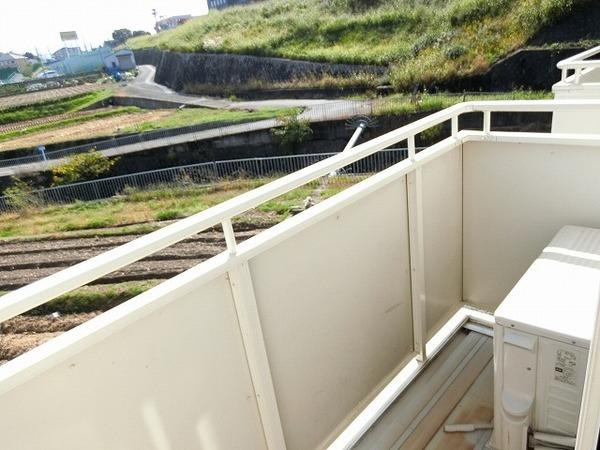 バルコニー　広々ベランダ！