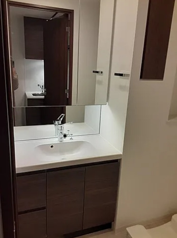 洗面設備　同タイプ部屋　参考写真です