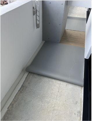 バルコニー　現状を優先します