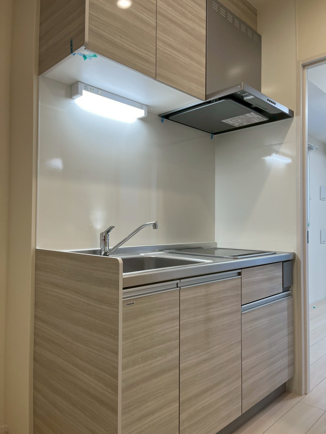 キッチン　※Cタイプ、室内施工中