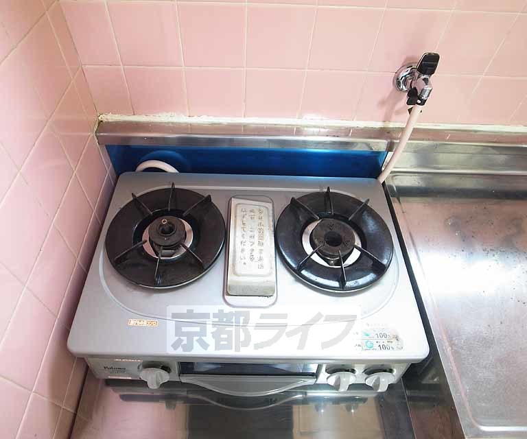 キッチン　一度に多くと調理できます