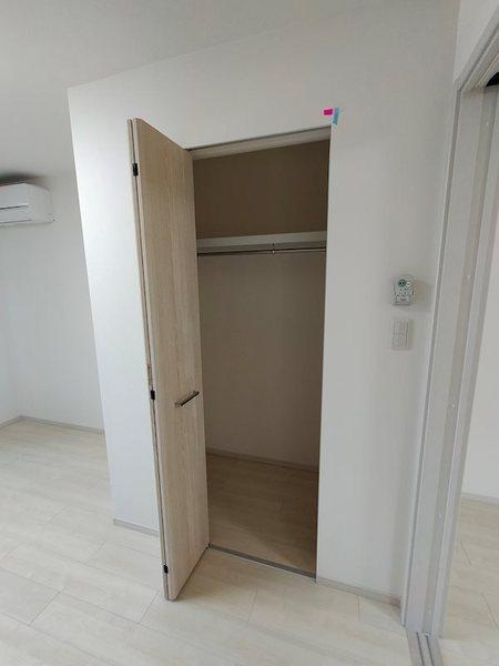 収納　クローゼット！