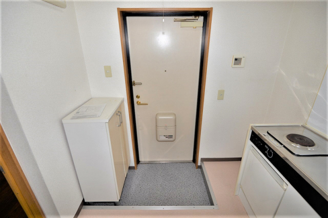 玄関　明るい玄関です