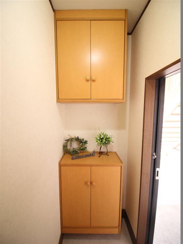 玄関　たっぷりシューズボックス