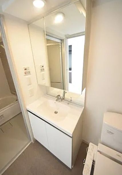 洗面設備　同タイプ部屋　参考写真です