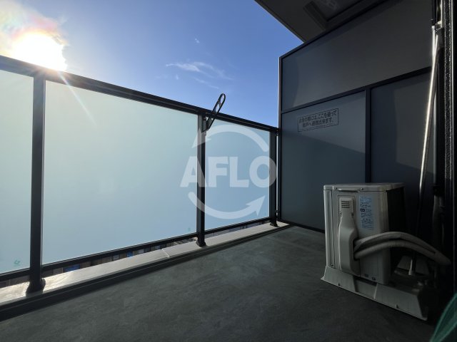 バルコニー　S-RESIDENCE三国WEST　バルコニー