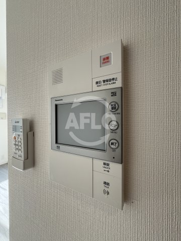 セキュリティ　S-RESIDENCE三国WEST　モニター付きインターホン