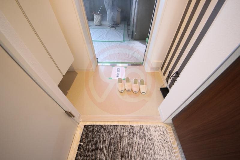 玄関　落ち着いた玄関です