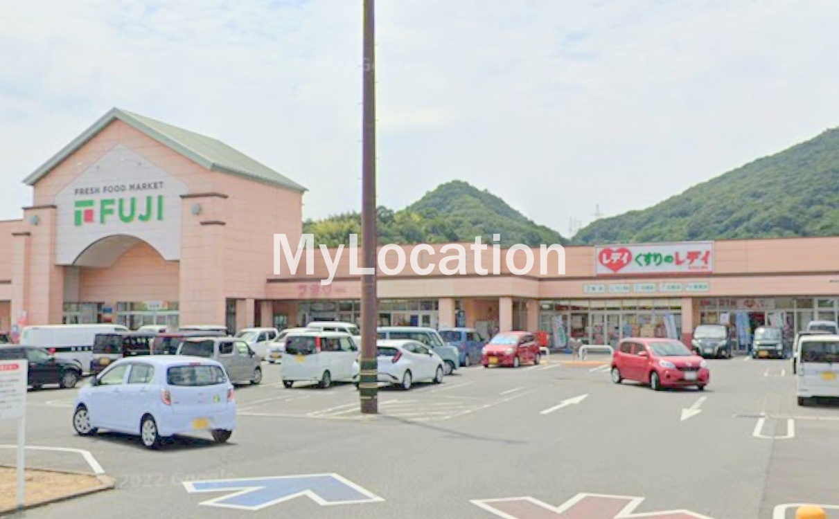 ドラックストア　くすりのレデイフジ竹原店（ドラッグストア）まで1445m