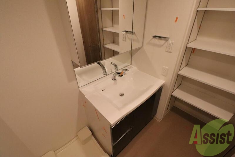 洗面設備　嬉しいシャンプードレッサー付き！