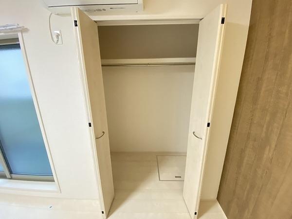 収納　クローゼット！