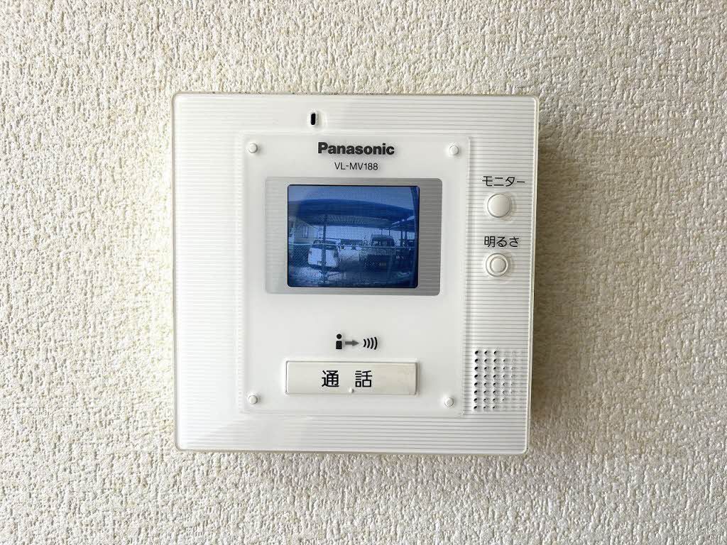 セキュリティ　モニタ付きドアホン