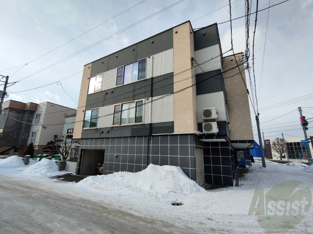 建物外観　札幌市東区本町二条「ライズ２・１」