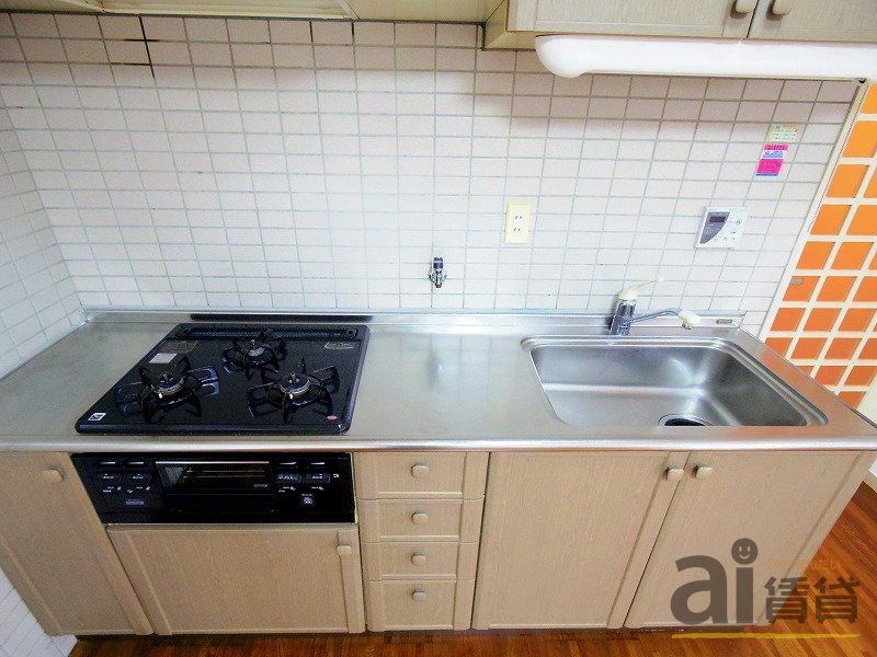 キッチン　※別号室写真です