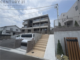 建物外観　オートロック、ダブルロック付きで安心♪