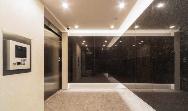 セキュリティ　女性の方でも安心のモニター付きオートロック♪