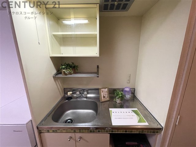 キッチン　火を使わず安心のIHコンロ付きキッチンです！