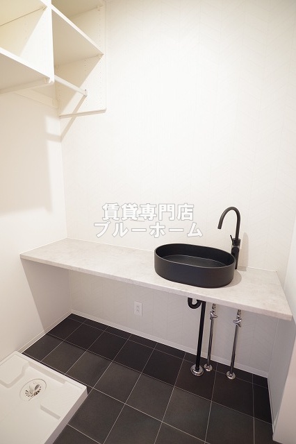 洗面設備　大きな独立洗面所！