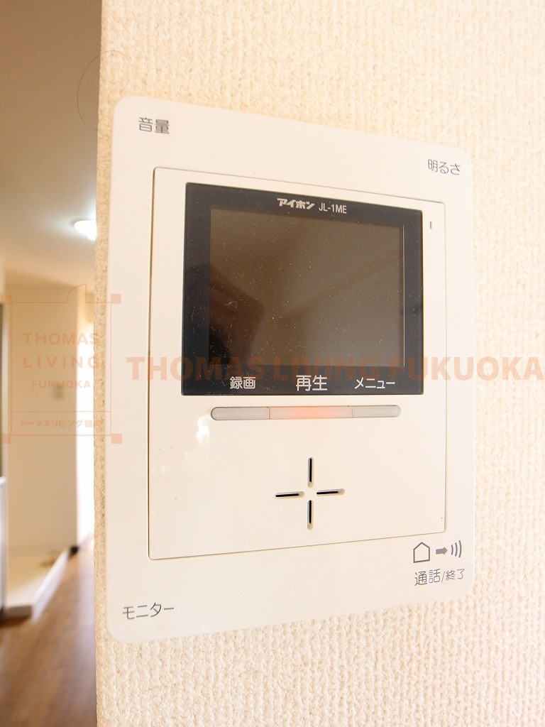 セキュリティ　一人暮らしに安心なモニターホン。
