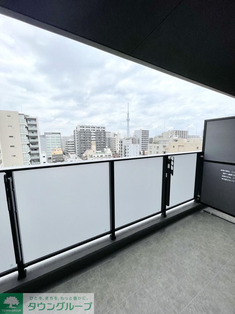 眺望　バルコニー