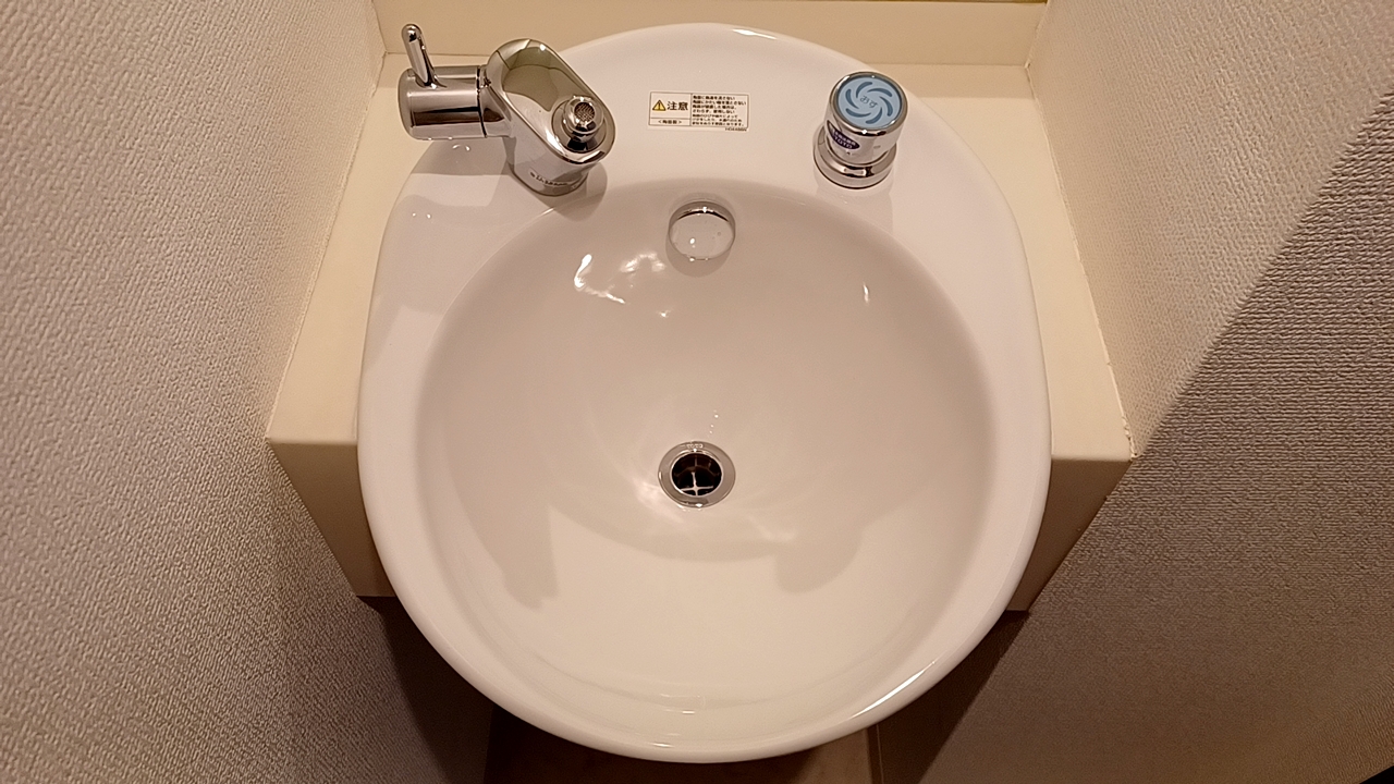 洗面設備　洗面の感じは