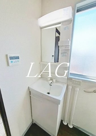 洗面設備　洗面台です。