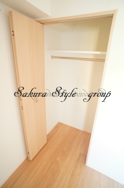 収納　大容量のウォークインクローゼット♪