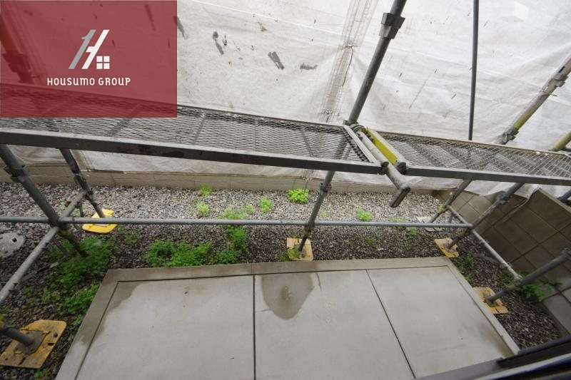 バルコニー　広々としたバルコニーです