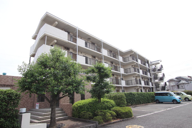 建物外観　防犯カメラ付き★