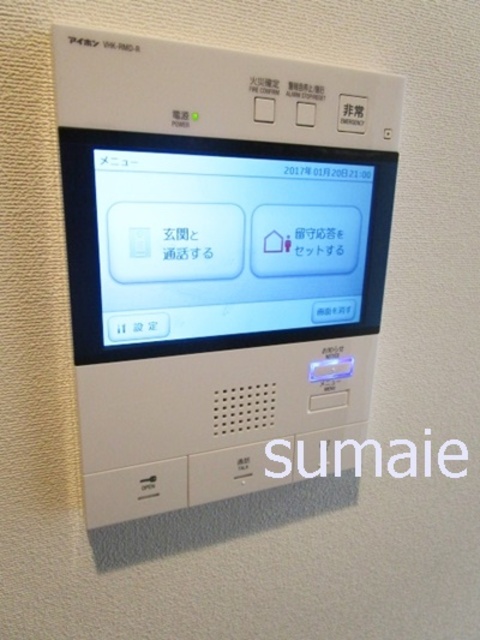 セキュリティ　モニター付きインターホン☆