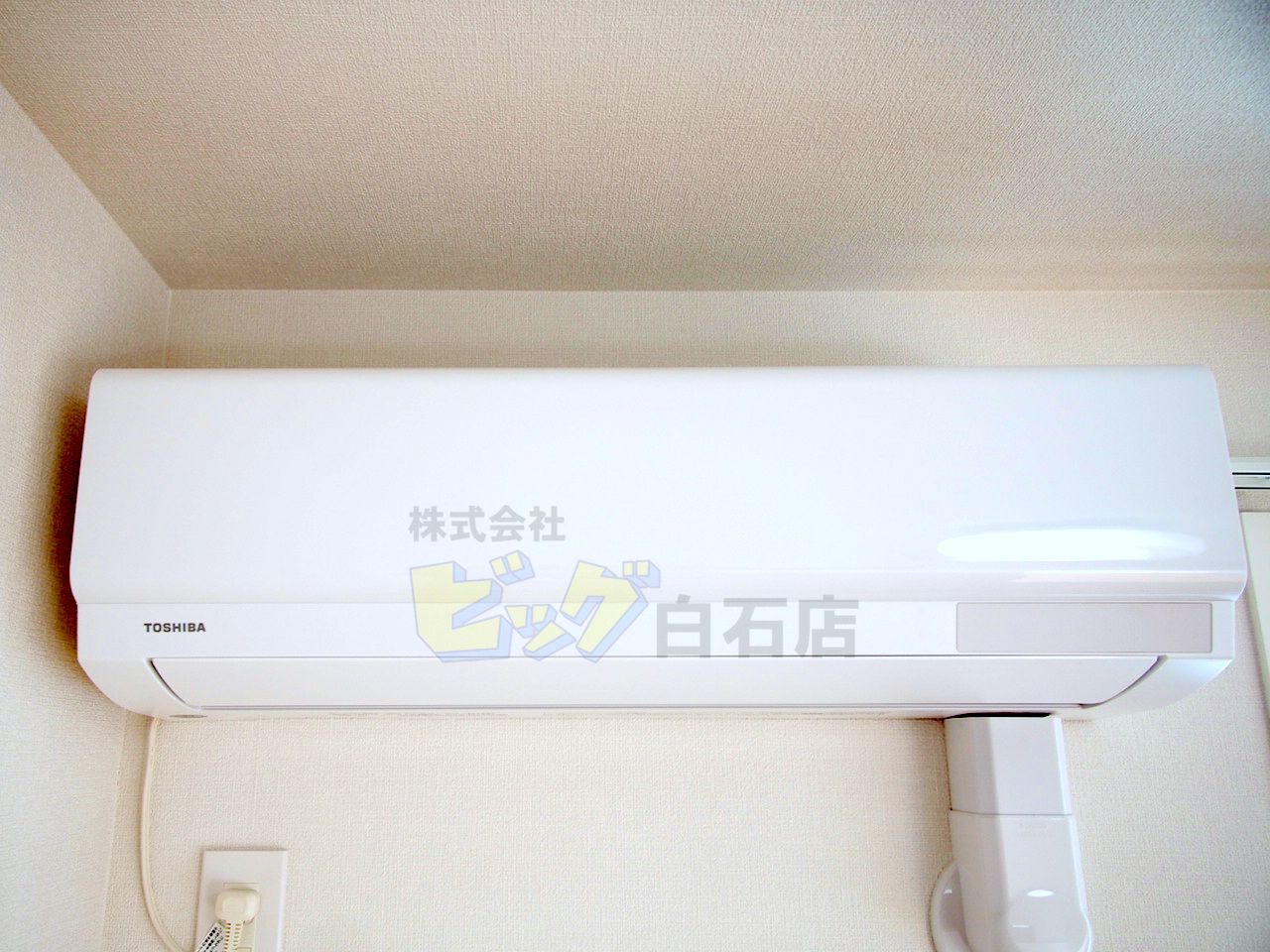 その他設備　夏も快適なエアコン完備しています♪