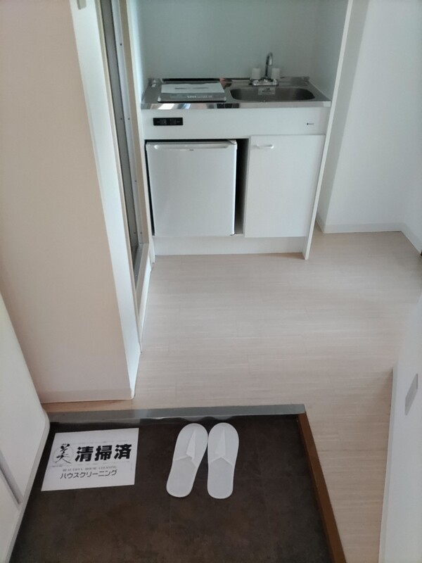 玄関　収納もある玄関です