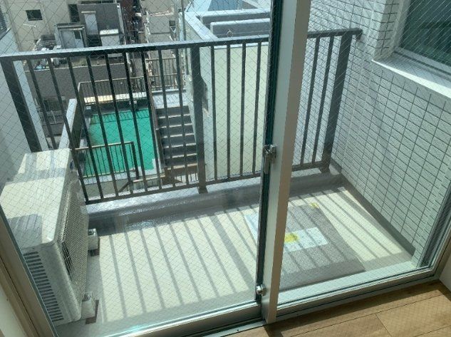 バルコニー　広々としたバルコニーです