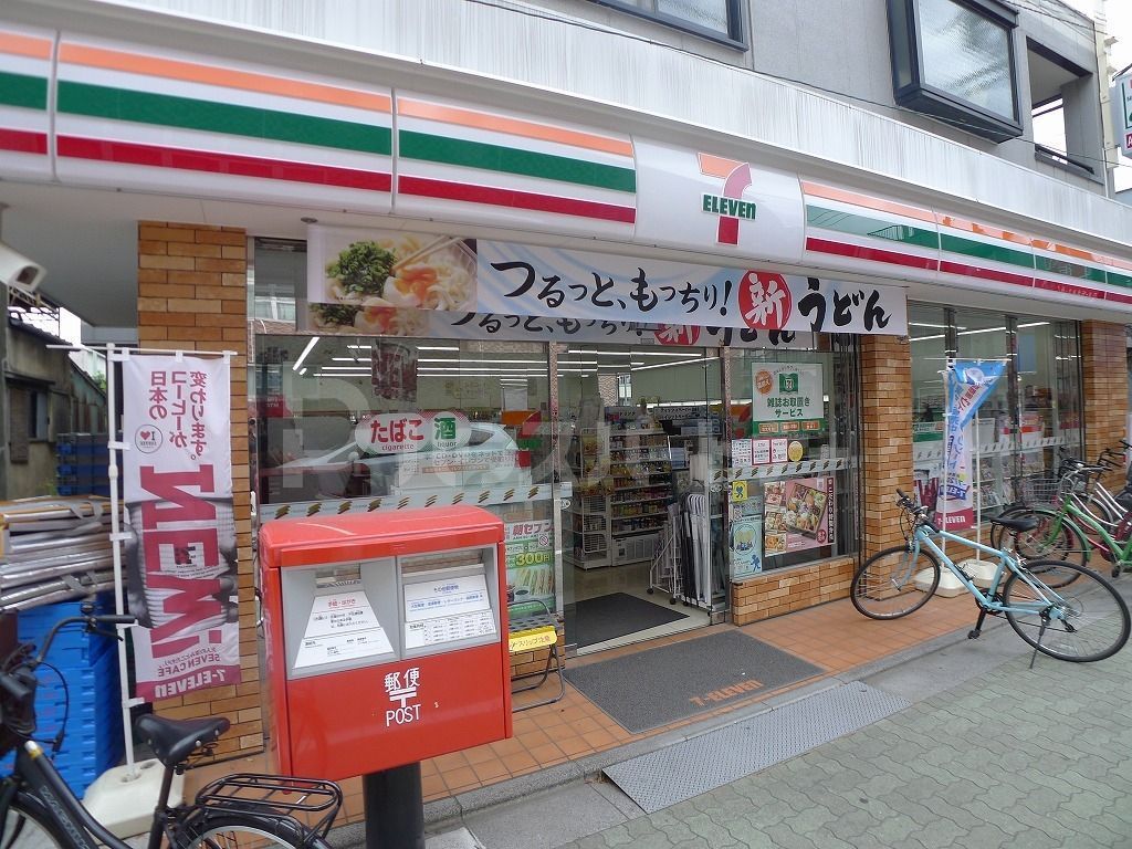 コンビニ　セブンイレブン葛飾お花茶屋2丁目店（コンビニ）まで150m