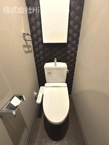 トイレ　ゆったりとした空間のトイレです