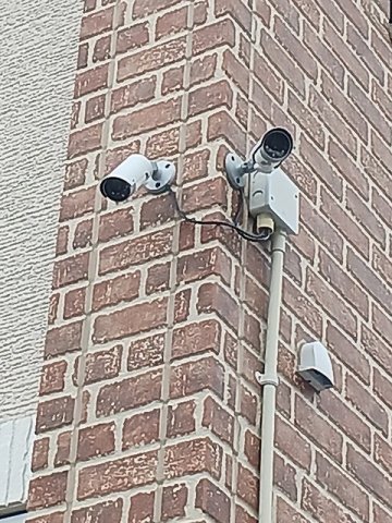 セキュリティ　防犯カメラ付きの建物です☆