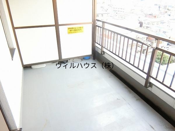 バルコニー　広々バルコニー！