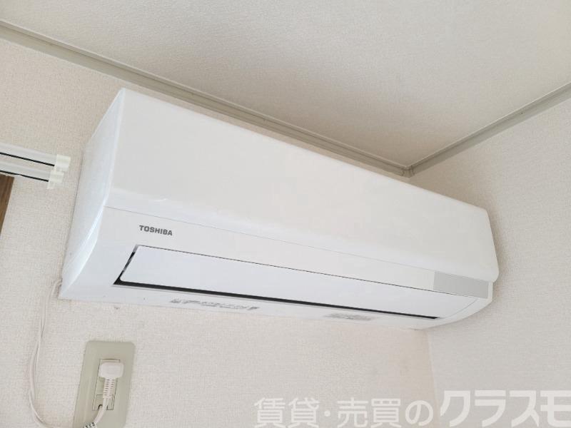 その他設備　エアコンは欠かせません♪