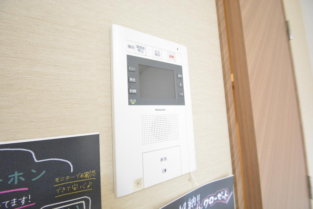 セキュリティ　カメラ付インターホン