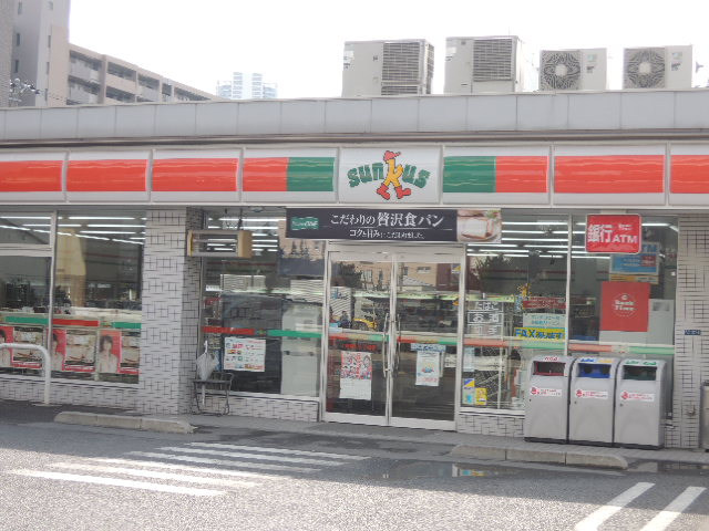 コンビニ　サンクス 江東枝川2丁目店（コンビニ）まで439m