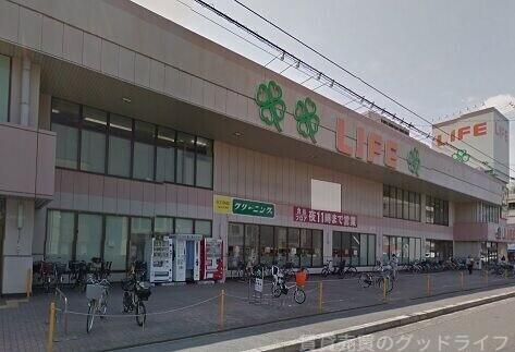 スーパー　ライフ四条大宮店（スーパー）まで616m
