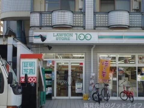 コンビニ　ローソンストア100壬生辻町店（コンビニ）まで34m