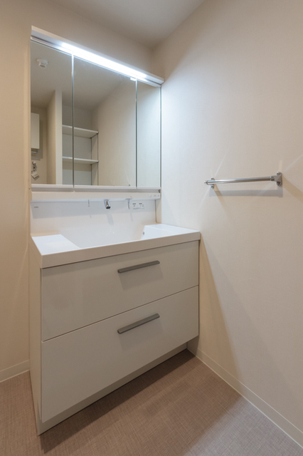洗面設備　※写真は同タイプ住戸です。